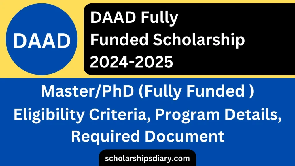 DAAD Scholarship 2024-2025