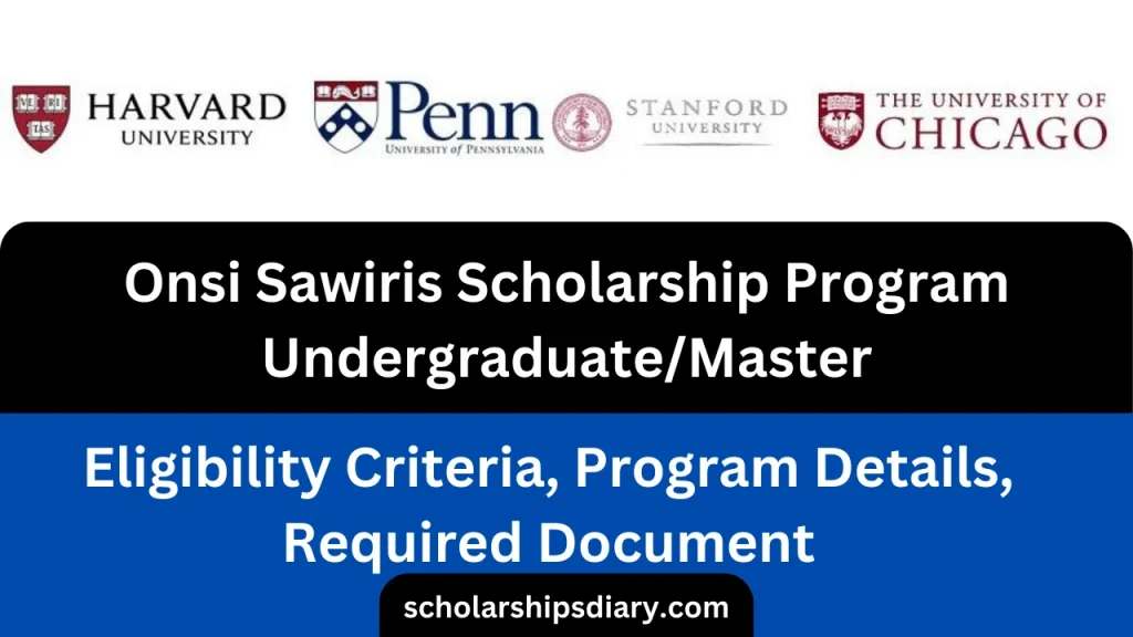 Onsi Sawiris Scholarship Program 2024 Fully Funded for Egyptian Students