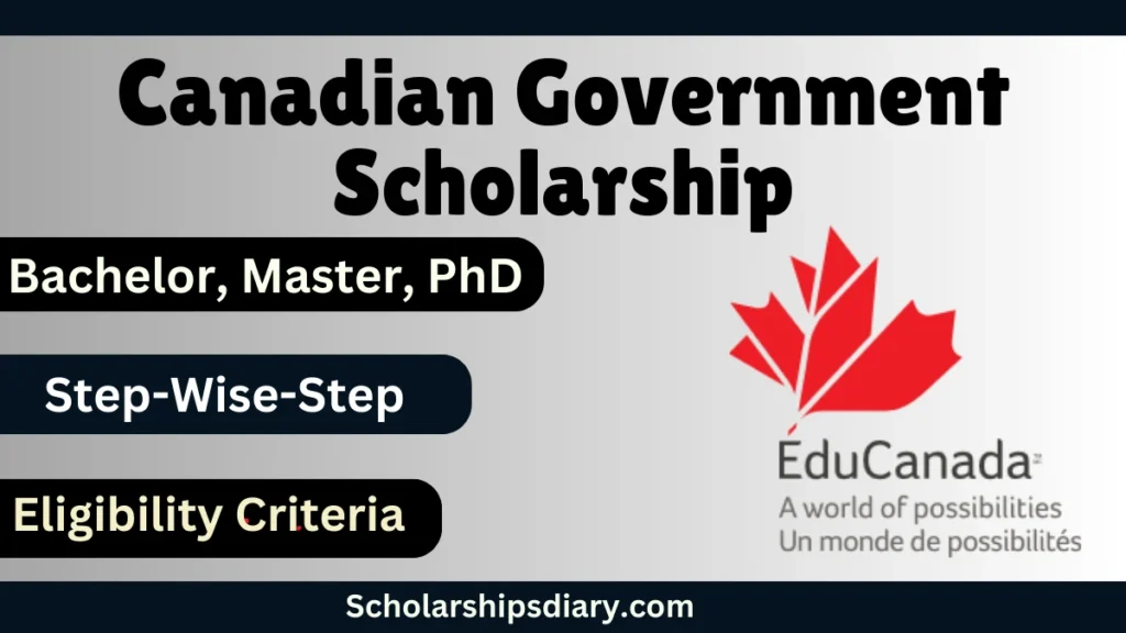 EduCanada Canadian Government Scholarship
